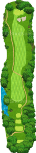 No.14のコースレイアウト