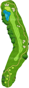 No.18のコースレイアウト