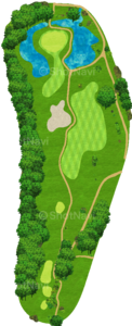No.15のコースレイアウト