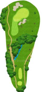No.13のコースレイアウト