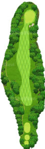 No.15のコースレイアウト