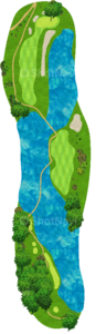 No.9のコースレイアウト
