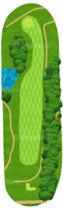 No.10のコースレイアウト