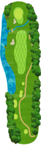 No.17のコースレイアウト