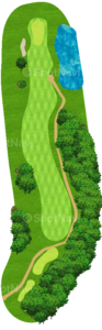 No.1のコースレイアウト
