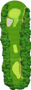 No.8のコースレイアウト