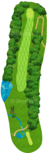 No.14のコースレイアウト