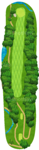 No.15のコースレイアウト