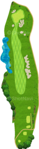 No.18のコースレイアウト