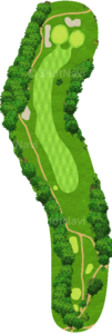 No.1のコースレイアウト