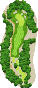 No.15のコースレイアウト