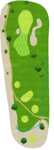 No.14のコースレイアウト