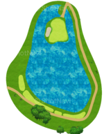 No.14のコースレイアウト