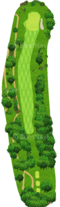 No.15のコースレイアウト