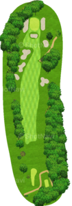 No.18のコースレイアウト
