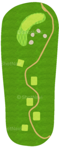 No.17のコースレイアウト