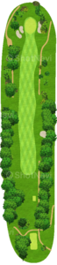 No.1のコースレイアウト