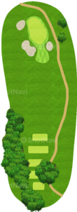 No.14のコースレイアウト