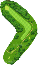 No.13のコースレイアウト