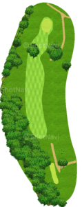 No.9のコースレイアウト