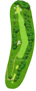 No.14のコースレイアウト