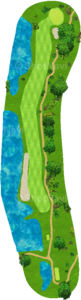 No.8のコースレイアウト