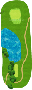No.8のコースレイアウト