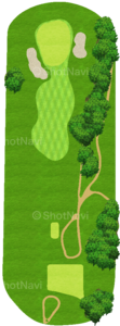 No.17のコースレイアウト