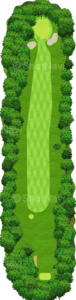 No.15のコースレイアウト