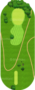 No.8のコースレイアウト