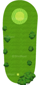 No.13のコースレイアウト