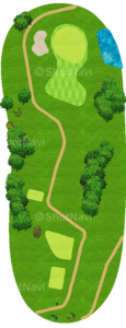 No.9のコースレイアウト