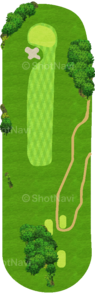 No.14のコースレイアウト