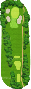 No.15のコースレイアウト