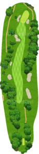 No.13のコースレイアウト