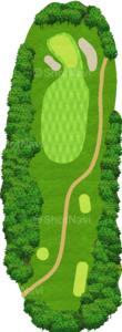 No.9のコースレイアウト