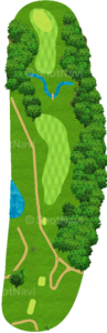 No.10のコースレイアウト