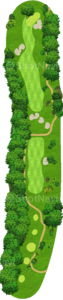 No.14のコースレイアウト