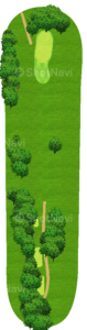 No.14のコースレイアウト