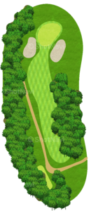 No.18のコースレイアウト