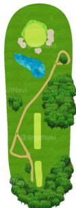 No.11のコースレイアウト