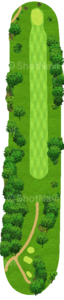 No.9のコースレイアウト