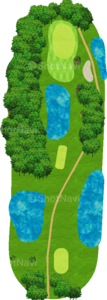 No.8のコースレイアウト