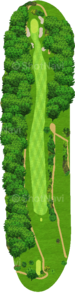 No.13のコースレイアウト