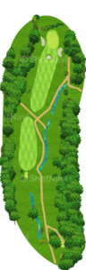 No.15のコースレイアウト
