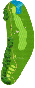 No.15のコースレイアウト