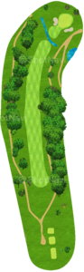 No.14のコースレイアウト