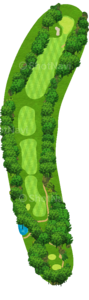 No.11のコースレイアウト