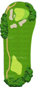 No.8のコースレイアウト