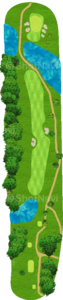 No.14のコースレイアウト